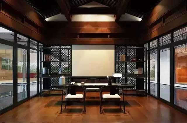 21个新中式书房设计，感受书香的气息